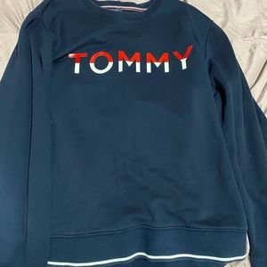 xxl tommy navy blue crewneck